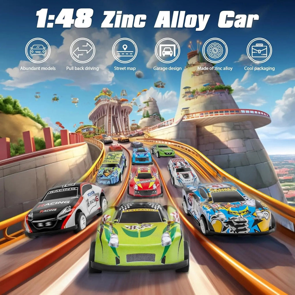 🔥Limited Time 50% Off✨48pcs Pull-Back Toy Cars Set💋