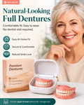 Custom-Fit Instant Smile Dentures – Natural Looking Comfort Fit
