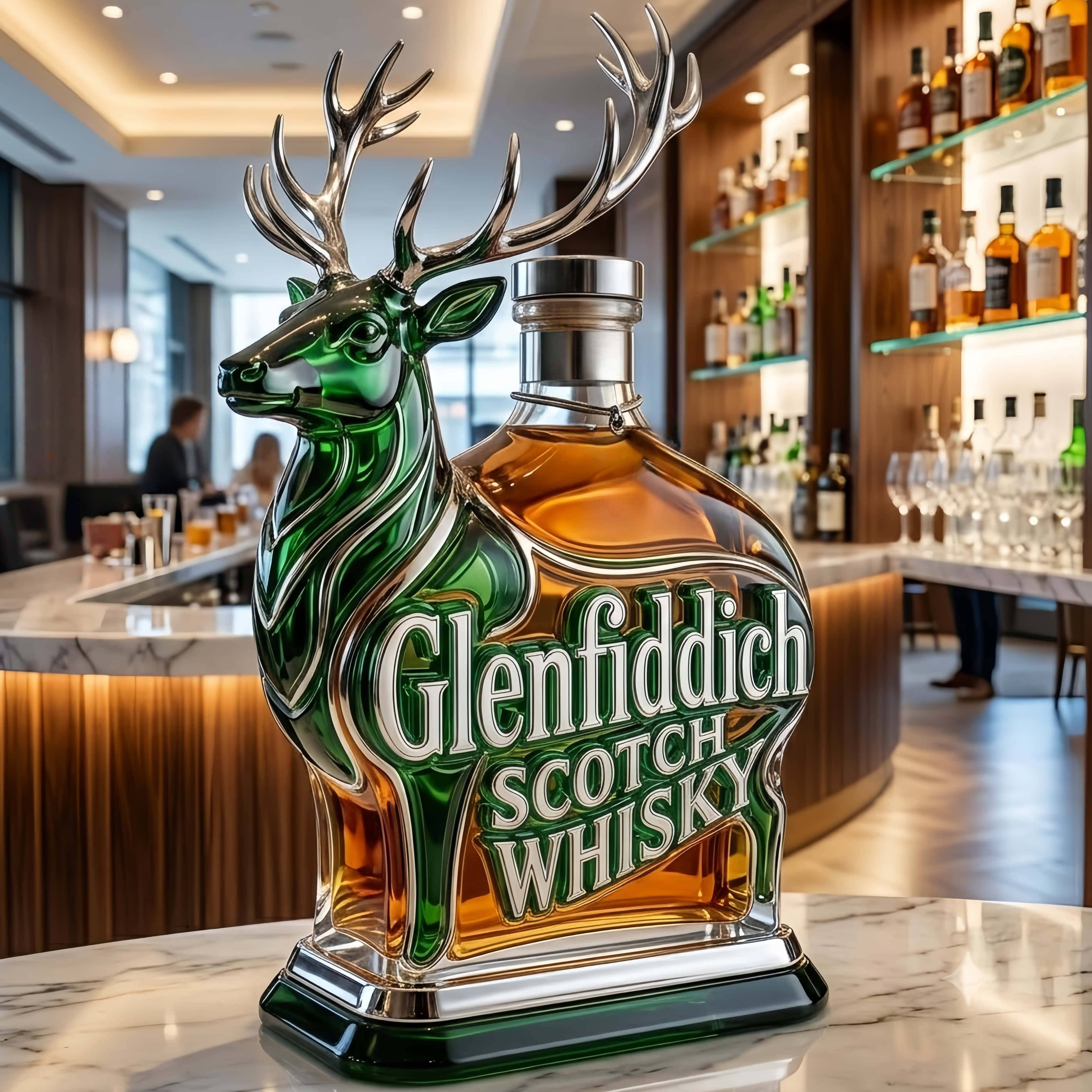 Glenfiddich Limited Edition Stag Decanter💋