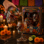 💀 Day of the Dead Skull Decanter Set™ – FREE Matching Goblet While Supplies Last💋