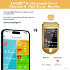 🩸 Subsidized Product | Cheeroll® Professional-Grade 12-in-1 Blood Glucose & Vital Signs Monitor — Painless, fast, and accurate; FDA-certified (Made in California, USA)