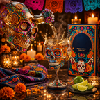 💀 Day of the Dead Skull Decanter Set™ – FREE Matching Goblet While Supplies Last💋