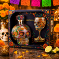 💀 Day of the Dead Skull Decanter Set™ – FREE Matching Goblet While Supplies Last💋