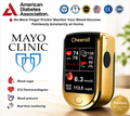 🩸 Subsidized Product | Cheeroll® Professional-Grade 12-in-1 Blood Glucose & Vital Signs Monitor — Painless, fast, and accurate; FDA-certified (Made in California, USA)