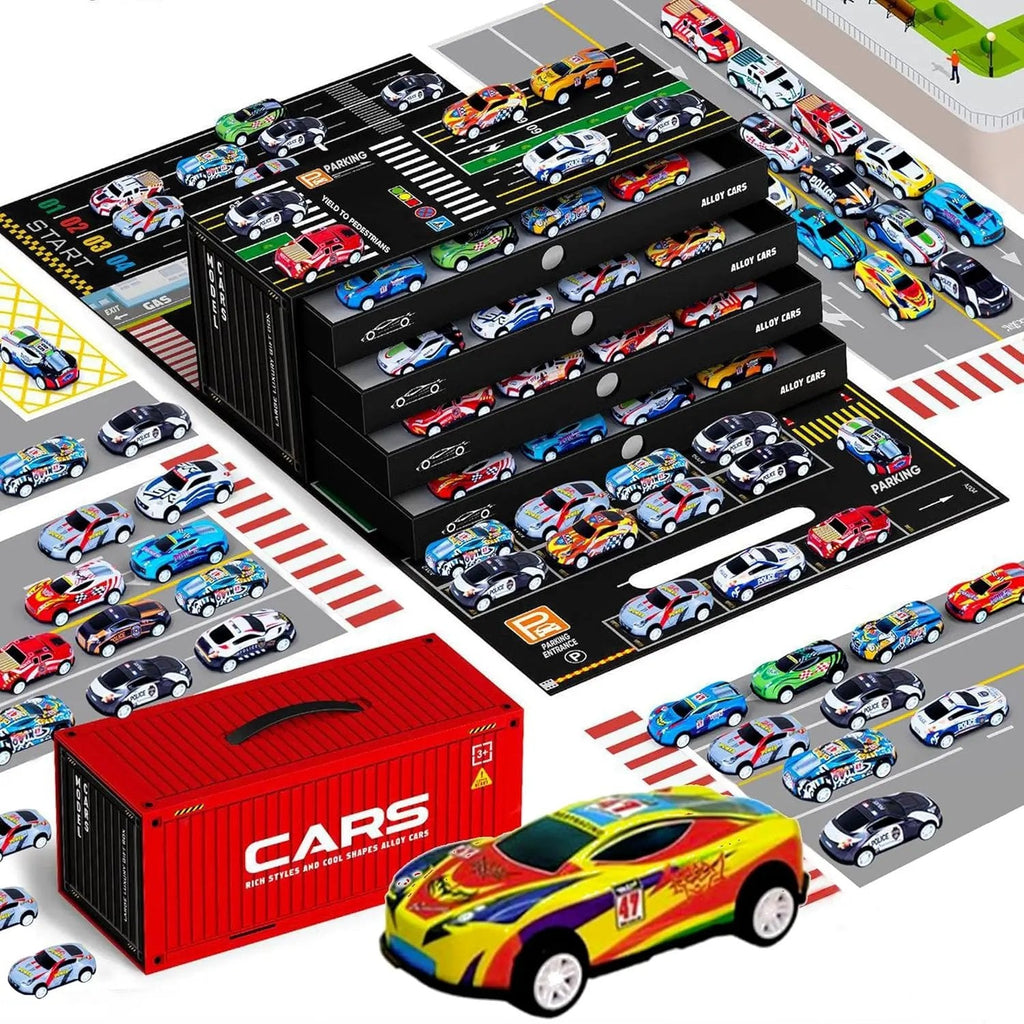 🔥Limited Time 50% Off✨48pcs Pull-Back Toy Cars Set💋