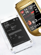 🩸 Subsidized Product | Cheeroll® Professional-Grade 12-in-1 Blood Glucose & Vital Signs Monitor — Painless, fast, and accurate; FDA-certified (Made in California, USA)