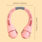 🥳2026 HOT SALE🥳💞50K+ SOLD!🍃 Neck Air Conditioner Fan – Ultra‑quiet, 360° rotating, 3 speeds. Hands‑free cooling, long battery. Summer essential! 🌬️💋
