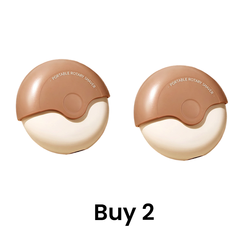 🥳2026 HOT SALE🥳💞50K+ SOLD!⏳✨Portable 3-Layer Hair Shaver with Rotating Cover💋